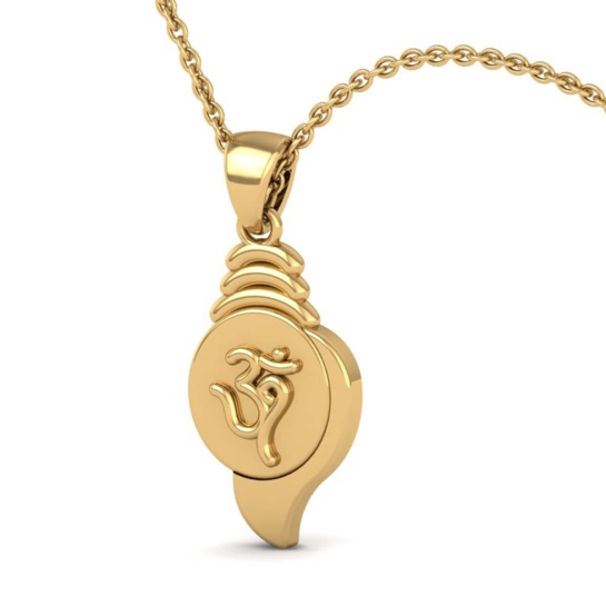 Om Gold Thali Pendant