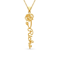 Richa Name Gold Pendant