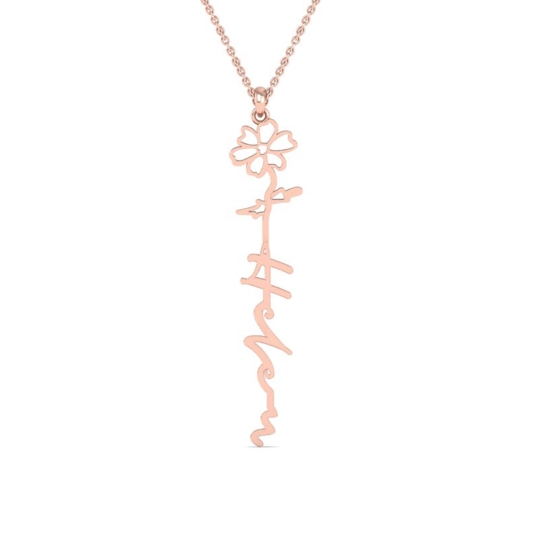 Helen Name Gold Pendant