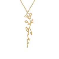 Sara Name Gold Pendant