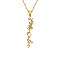 Debra Name Gold Pendant