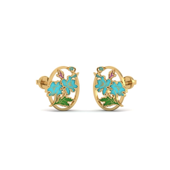 Vani gold earrings 