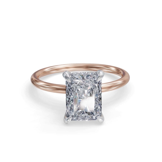 Nutsha Simulated Diamond Ring