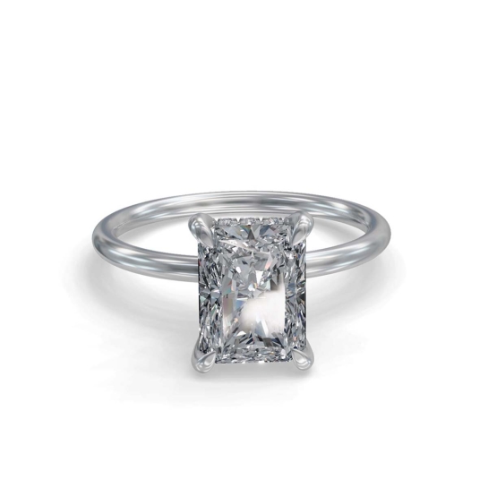 Nutsha Simulated Diamond Ring