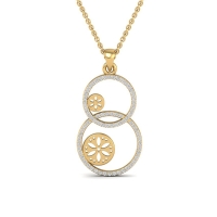 Selma Gold And Diamond Pendant