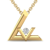 Kosem Gold And Diamond Pendant