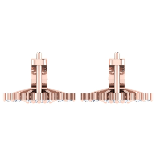 Kamika Rose Gold Diamond Earrings