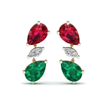 Kaanta Gemstone Earr…