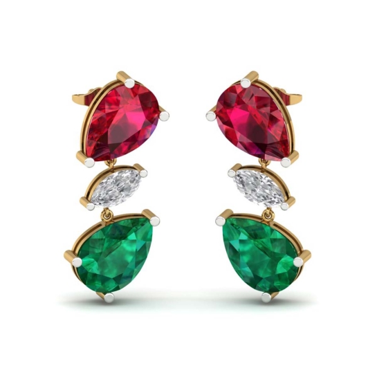 Kaanta Gemstone Earring