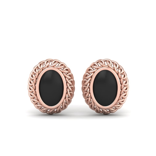 Dilruba Stud Gold Earrings 