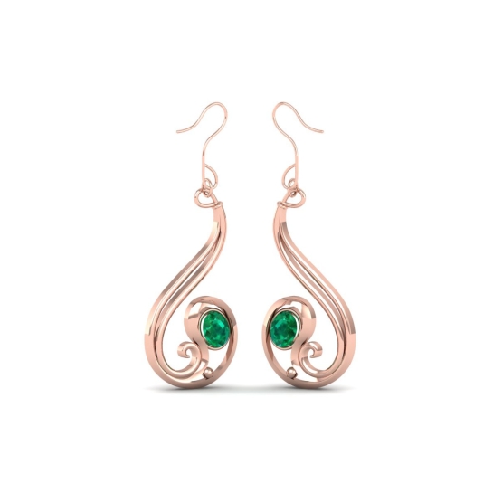 Shuruti Gold And Gemstone Earring