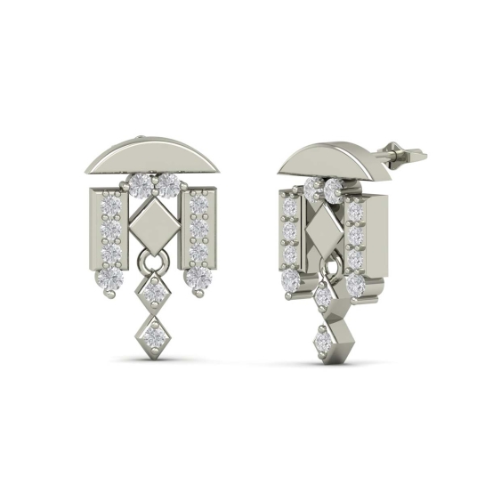 Minima Diamond Earrings