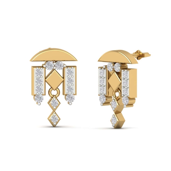 Minima Diamond Earrings