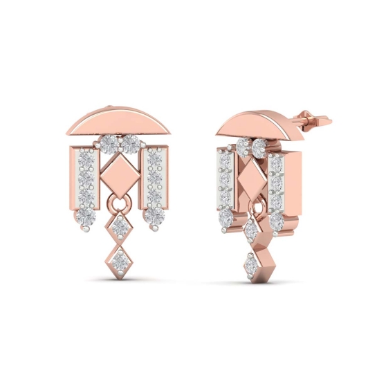 Minima Diamond Earrings