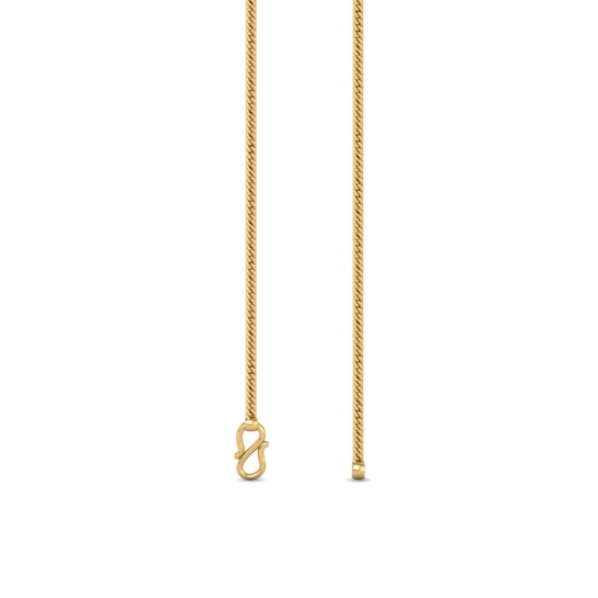 Aabheri Yellow Gold Chain 18K