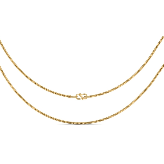 Aabheri Yellow Gold Chain 18K