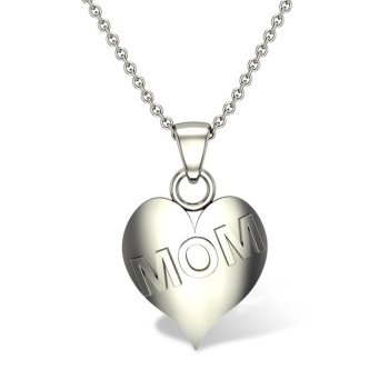 Mom Heart Gold Penda…