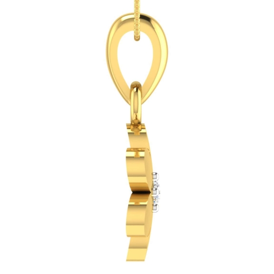 Emma Gold and Diamond Pendant