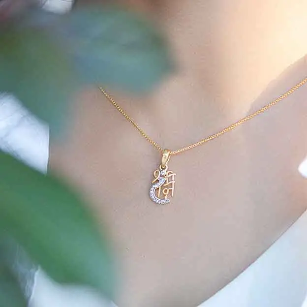 gold chain with pendant designs for ladies